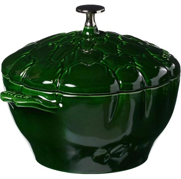 Кокотница Zwilling Staub артишок 22 см базилик зелёный 3 л (40501-094-0)