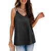 Summer Ladies Casual Color Sleeveless Camisole T-Shirt Tops For Women