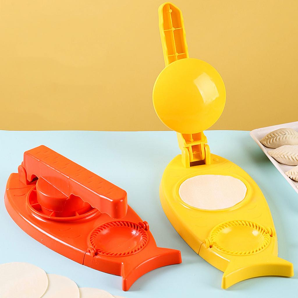 Convenient Plastic Dough Presser Kitchen Tool Dumpling Pie Ravioli Mould Cooking Pastry Tool Dumpling Maker for Kitchen