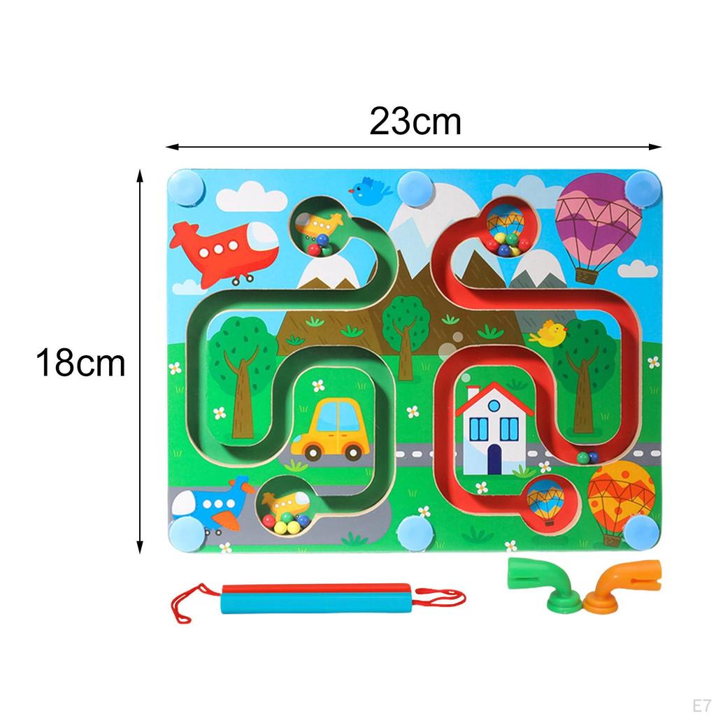 Maze Game Labyrinth Toys Brain Teaser Learning Education Puzzle Children