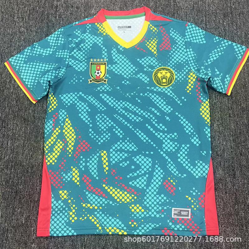 Cameroon 2026/27 Africa Cup Home, Away & Third Jersey Set - Short Sleeve Football Kit L