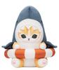 Shark Nyan Big Plush Mascot with a Swim Official 28cm Shark "Enjoy Ring" (Approx. Nyan)