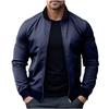 Men's Cotton Jacket Thin  Jacket Casual  Jacket With Zip Flight Jackett  Classic Outdoor Clothing