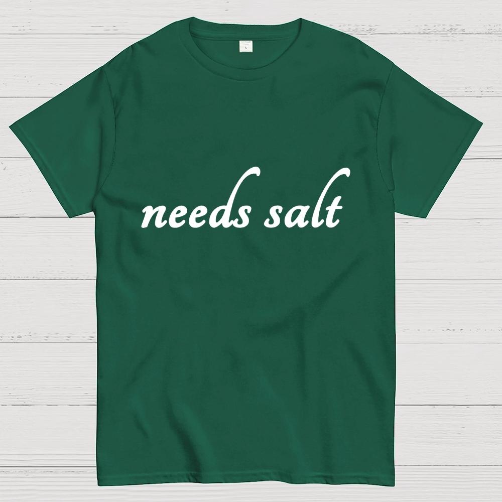 Needs Salt Cotton Casual Cool Loose T-Shirt