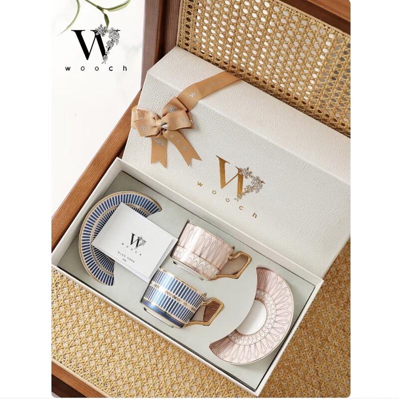 Exquisite Ceramic Coffee Cup and Saucer Set