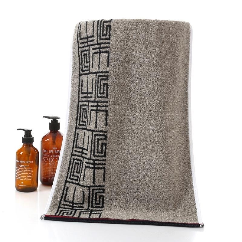 Adult Men's High Quality Cotton Retro Soft Washcloth Travel Hotel Portable Towel Beach Sun Bath Gym Running Sweat Towel Toallas