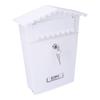 House Model White Steel Mailbox Edm