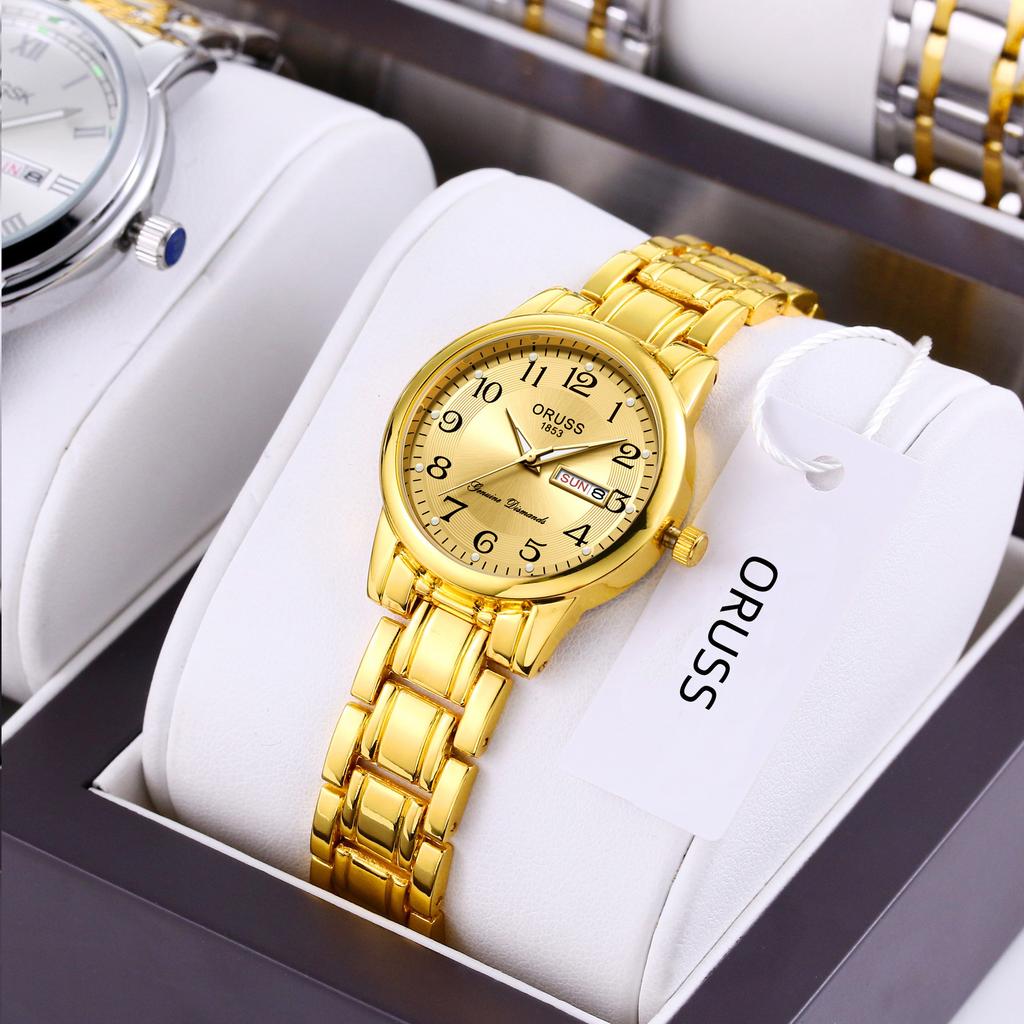 Through The Digital Model, The Elderly Watch Is Simple, Atmospheric Calendar, Quartz Watch, Waterproof Women'S Watch