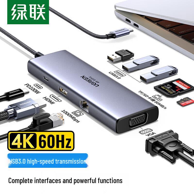 Ugreen 9-in-1 USB-C Docking Station