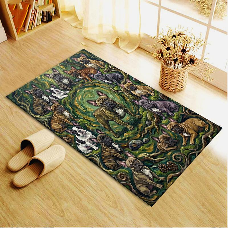 2025 New Cute puppy Carpet Rug for Living Room Bedroom Home Sofa Decoration,Kids play Non-slip Floor Mat