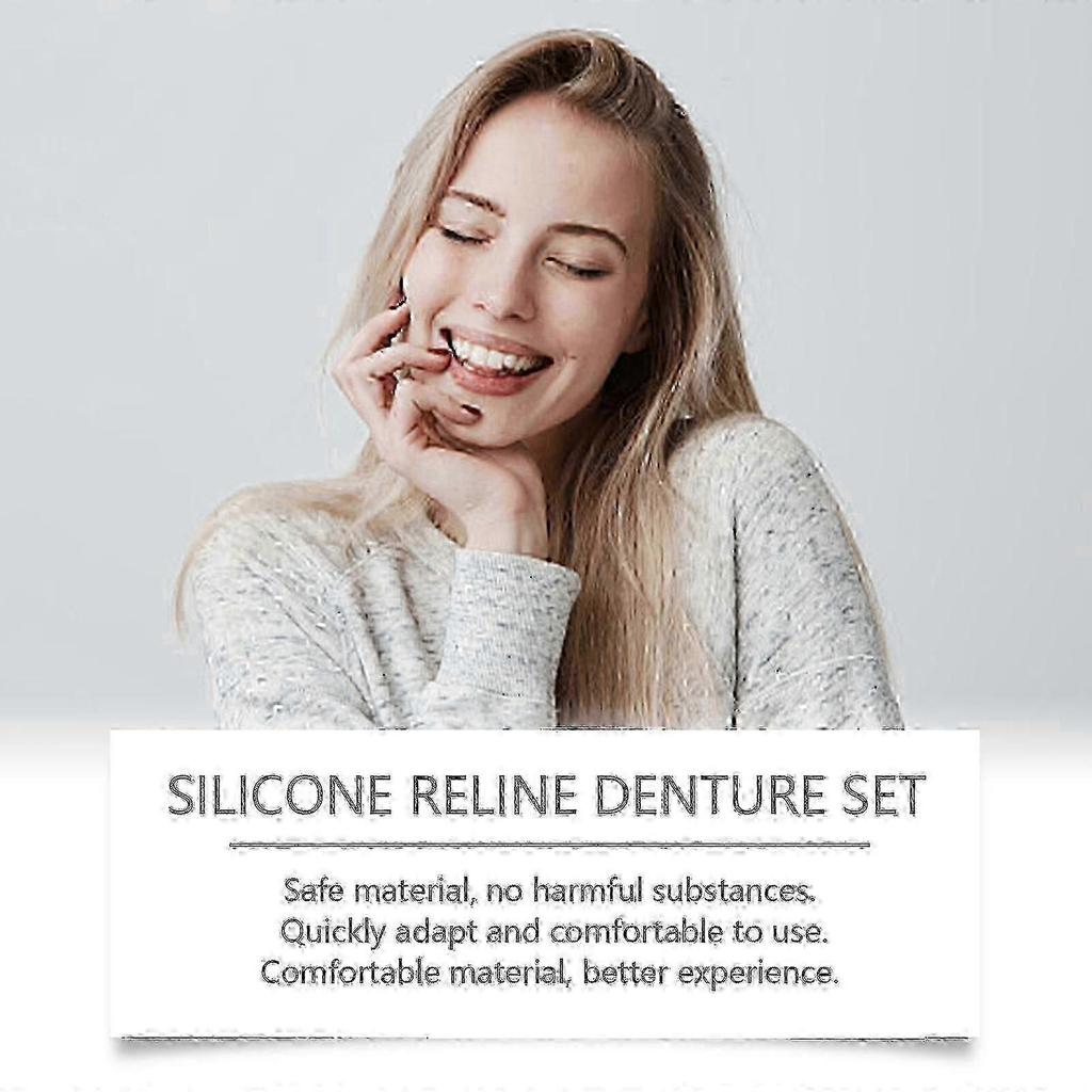 Silicone Resin Denture Setdental Beauty Sets, Enhance Smile Beauty, Comfortable Material Dentures