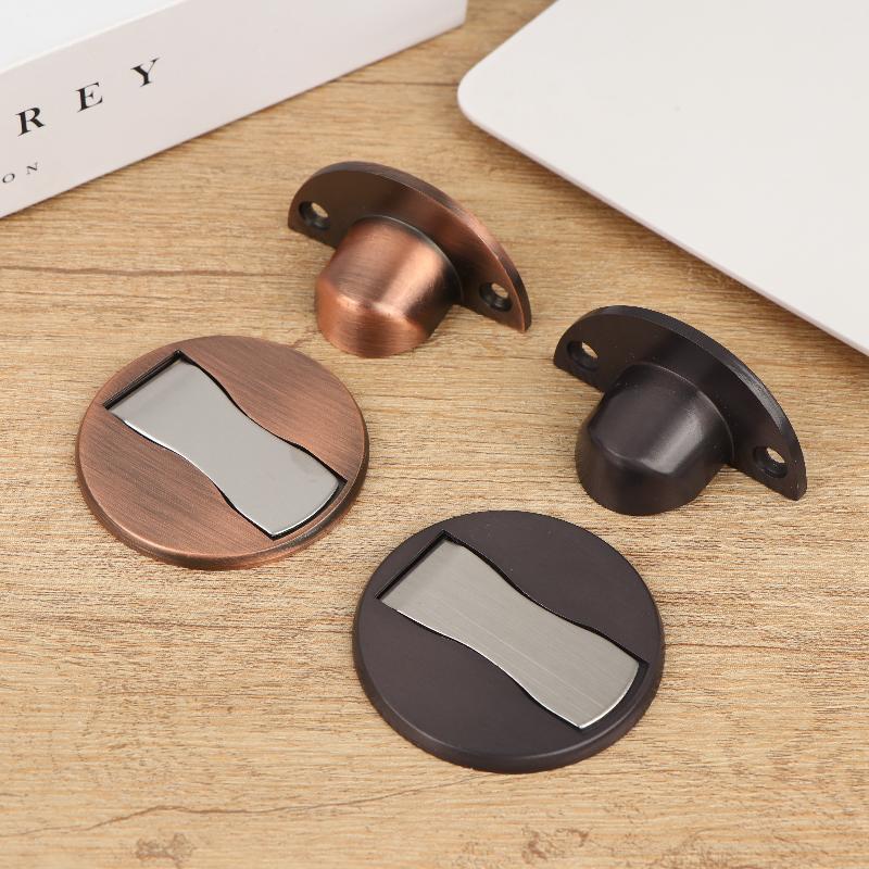 Unsichtbarer Türstopper 1 Stück Stark Magnetisch Ohne Bohren Schützt Wände im Schlafzimmer Badezimmer Moderne Wohnaccessoires