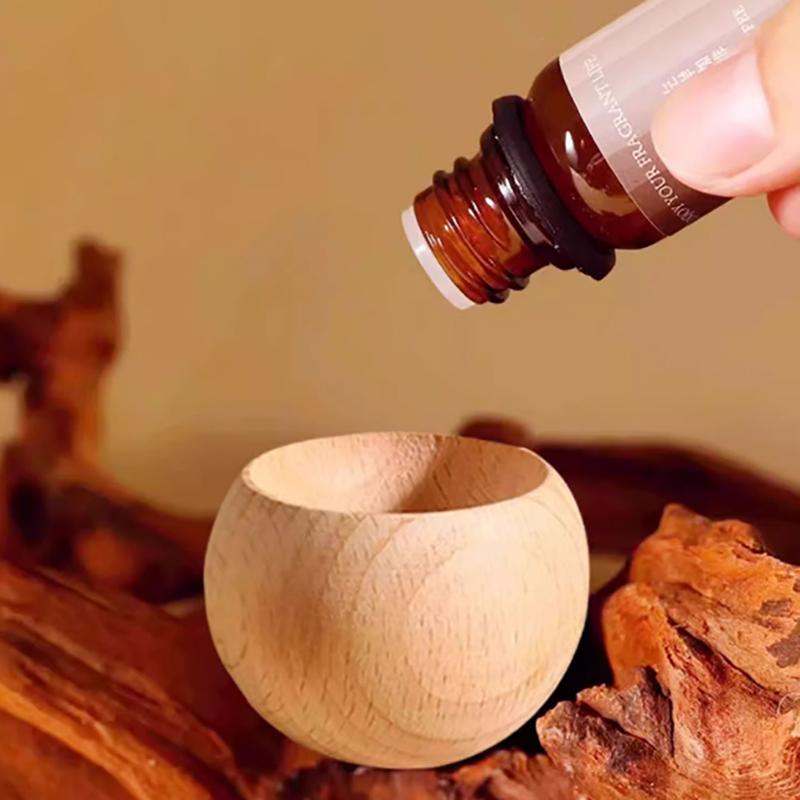 Wooden Essential Oil Aromatherapy Diffuser Wooden Diffuser Eco-Friendly Fragrance Diffused Wood Refreshing Sleep Aid For Home