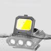 LED Sensor Headlamp Mini Portable Cap Clip Light USB Rechargeable Headlight with Sensor Function for Night Fishing Hiking