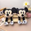 Mickey Mouse Plush Toy Backpack Pendant - Cartoon Head Minnie & Mickey Costume Accessories Ornament