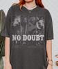 Comfort Colors Vintage NO DOUBT Black White T-Shirt, Gift For Man & Woman Unisex T-Shirt