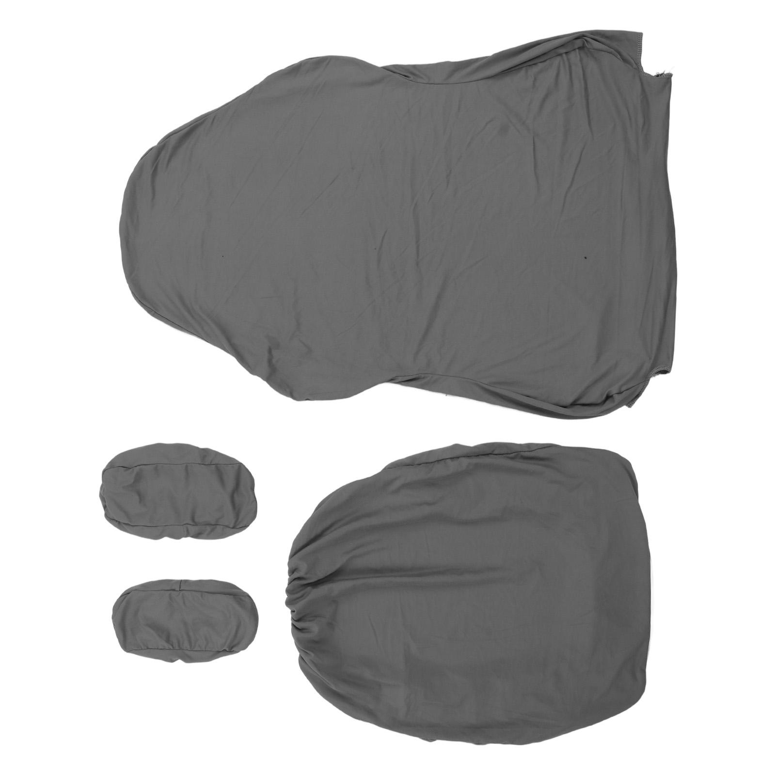 

Чехол для игрового кресла, чистый цвет, дышащий полиэстер, высокопрочный чехол для офисного кресла с светло-серый