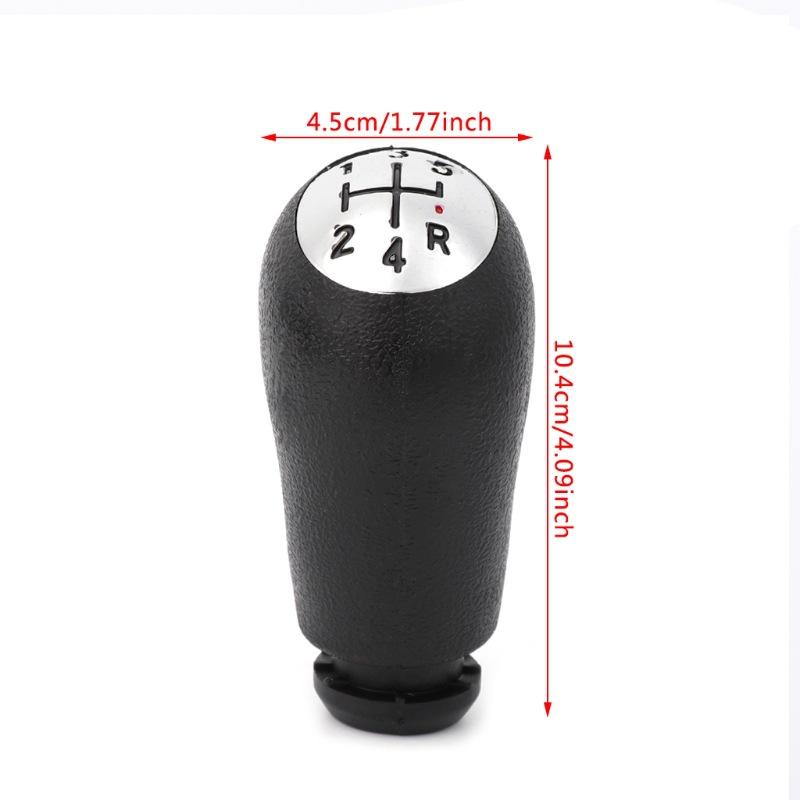 For Renault Clio III MK3 Megane Scenic MK2 2003-2009 Car Styling Accessories Gear Shift Knob Hand Speed Handle Interior Parts