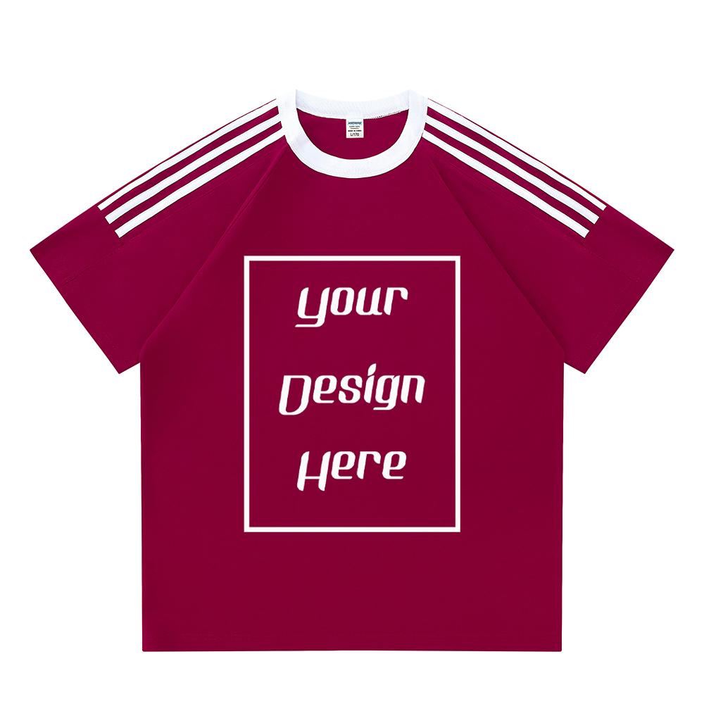 

Streetwear Customized Pattern Print Unisex T-Shirt Harajuku Casual O Neck Student Lovers Short Sleeves Men Women Cotton T-Shirt S