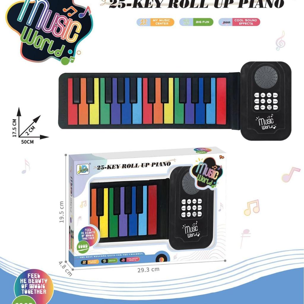 Portable 49-Key Foldable Piano for Kids