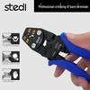 Sitelai Cold Press Multifunctional Crimping Pliers for Copper Wire Terminals, Electrician's Tool with Jaw and Wire Crimping Features