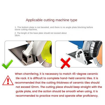 M-Modern-Metal Tile Chamfering Machine Support Mount Tile Cutter Chamfer For Stone Building Tool Corner-Cutting