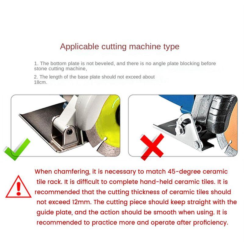 M-Modern-Metal Tile Chamfering Machine Support Mount Tile Cutter Chamfer For Stone Building Tool Corner-Cutting