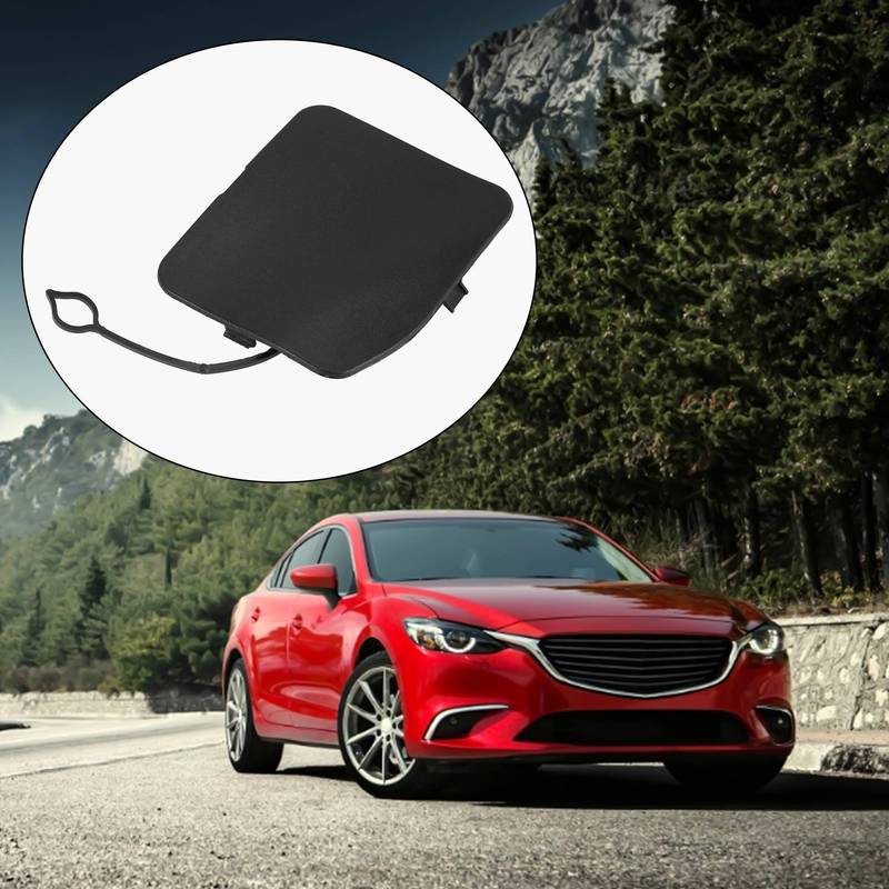 AA92-Rear Bumper Tow Hook Eye Cover Trim Trailer Cover Cap For Nissan Qashqai J11 2015-2018 85071-DF30A