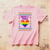 Merry And Pride Creative Design TShirt Lgbt Ugly Sweatshirt Christmas Unisex Unisex Shirt Rainbow Gay Lesbian Holiday Clothing