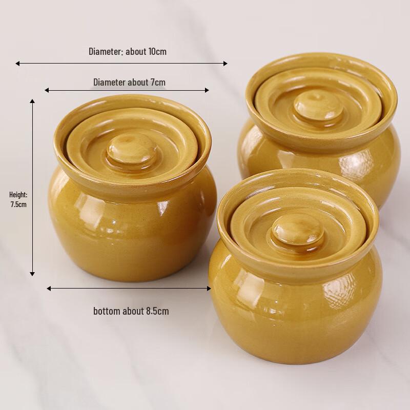 Wutuo Thickened Clay Pot Double Boiler Stew Cups