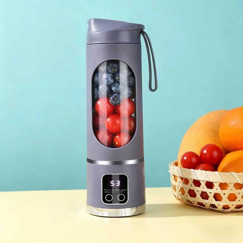 Piccolo Estrattore di Succo per Uso Domestico - Estrattore di Succo Portatile Completamente Automatico Cell-breaking per Estrarre Succo, Ricarica e Funzionamento Senza Fili