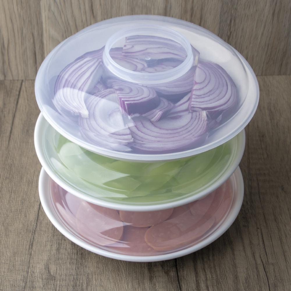 Transparente Mikrowellen-Lebensmittelabdeckung Anti-Spritzschüsselabdeckung Pfannendeckel Spritzschutzabdeckung Zuhause