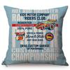1986S Vintage Motorcycle Style Cushion Cover Letter Poster Cool Punk Cartoon Decorative Linen Car Sofa Throw Pillow Case Cojines