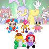 Adorable Plush Crocodile And Bunny Circus Characters Soft Toy For Kids