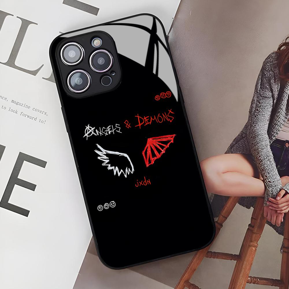 

Jxdn Jaden Hosslers Phone Case for Iphone 17 Air 16 15 14 12 11 13 Pro Max Mini Se Puls glass Cover iPhone17 Pro Max