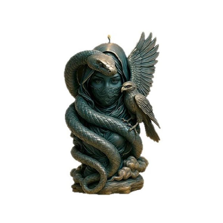 Unique Hawks And Leaf Shaped Silicone Mould Ideal For Home Aromatherapys Candle