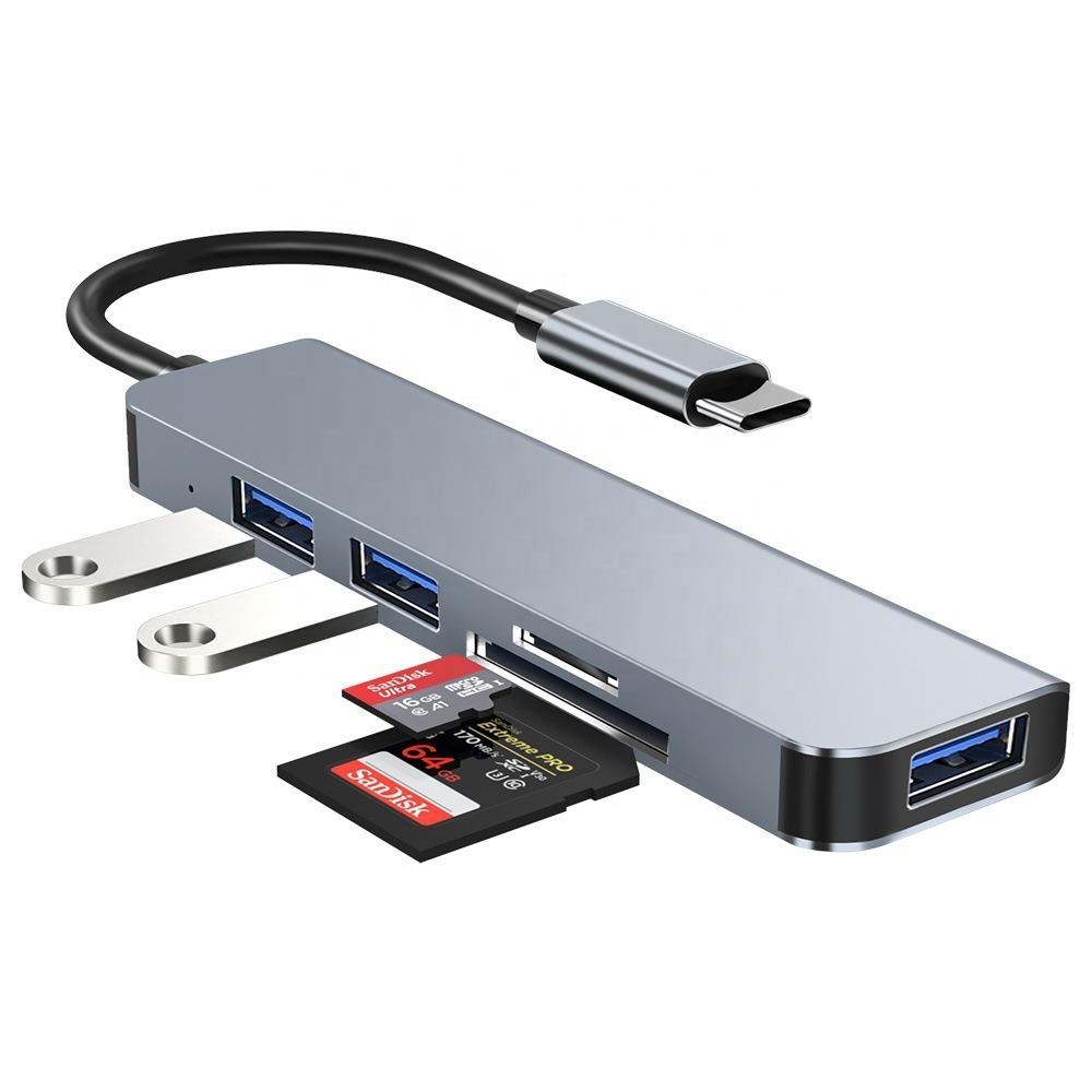 8-in-1 USB C Hub with Ethernet Port Multi Port Adapter Type C Dock for Laptop