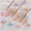 40pcs/bag Double Layer Butterfly Nail Art Decorations ResinNail Art Rhinestones For 3D Manicure DIY Fashion Manicure Tools