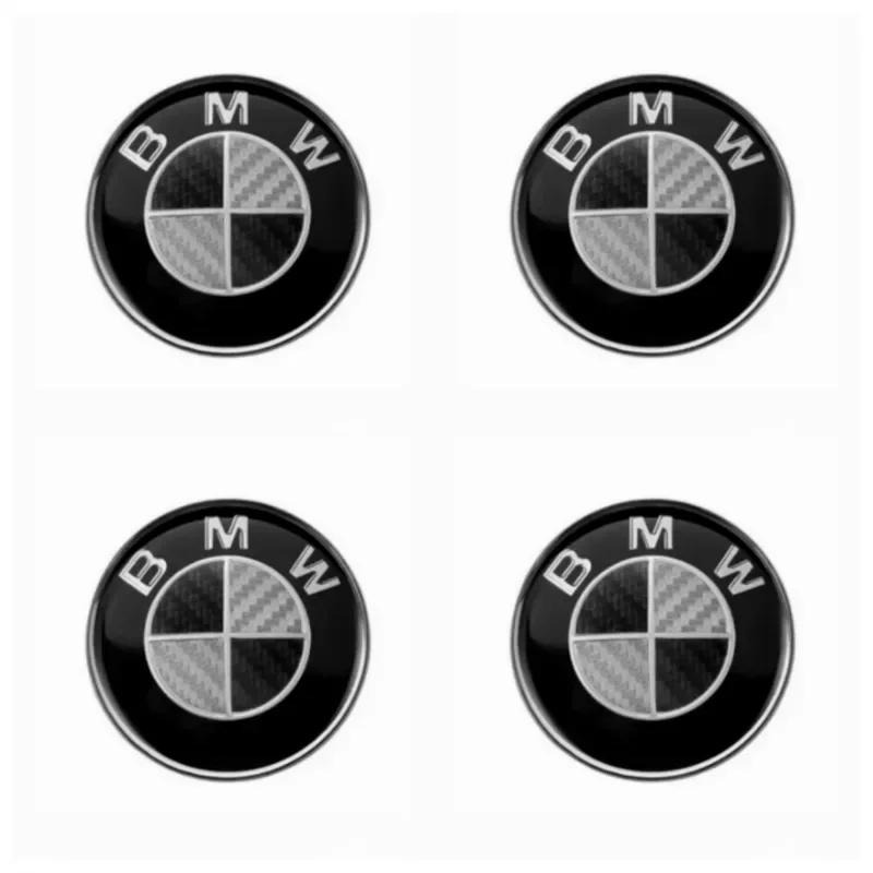 

4pcs 56/65mm Car Badge Wheel Center Cover Stickers Hub Caps Decal For BMW M M3 X5 X3 E46 E90 E39 F10 F20 F30 G20 E60 E36 E34 X6 65mm