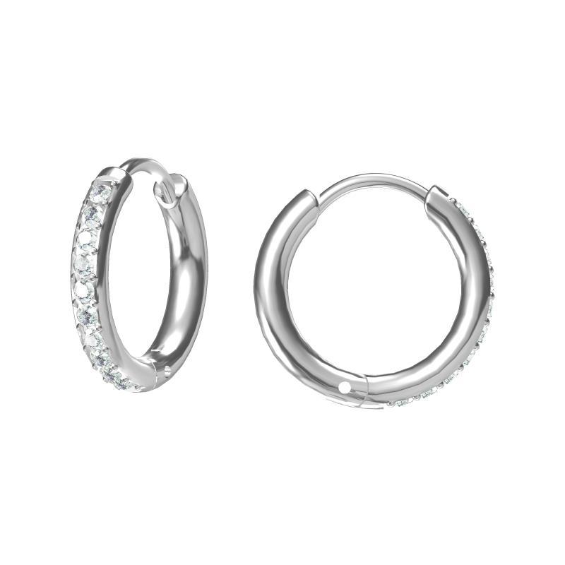 Golden Tungsten Electroplated Circular Exaggerated Plain Hoop Earrings Beach Vacation Women Lightweight Luxury Niche High-End