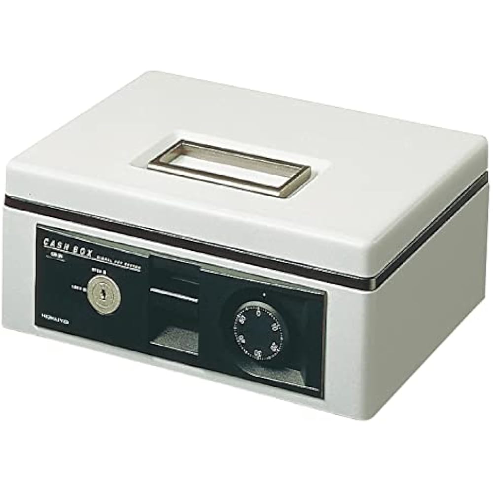 Kokuyo (KOKUYO) CB-13M Handbag Safe with Dial A5 Gray