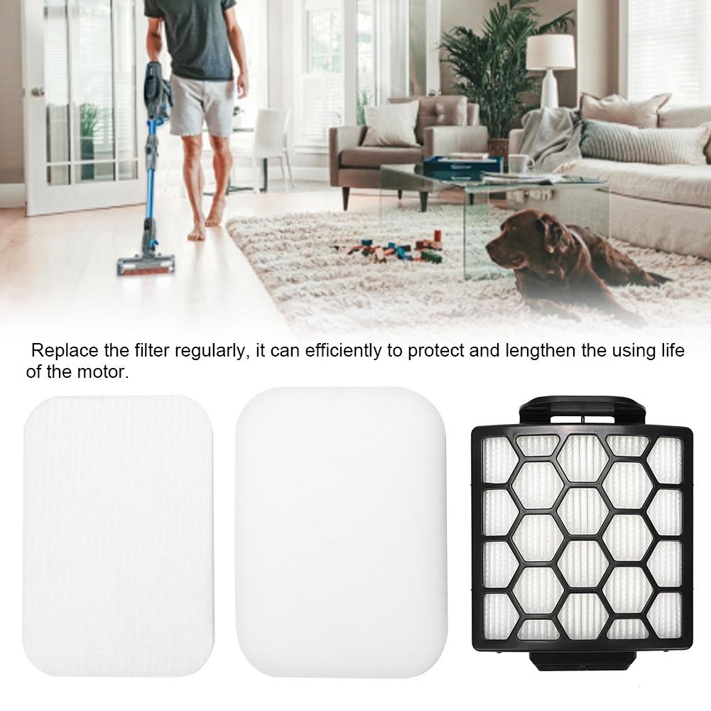 Filter Core and Filter Cotton Replacement Parts Fit for Shark ZU60 NV255 NV251 Vacuum Cleaner