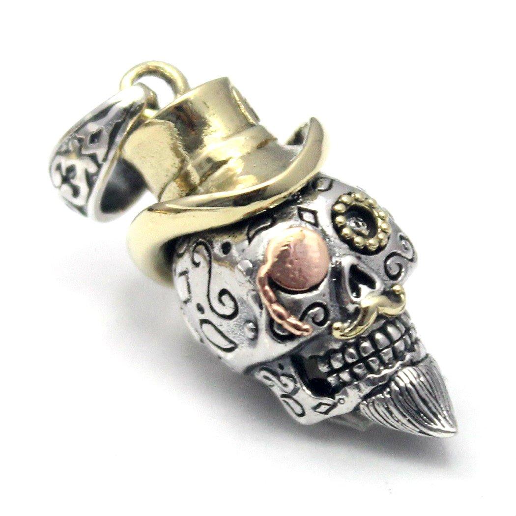 good vibrations Mexican Skull Pendant