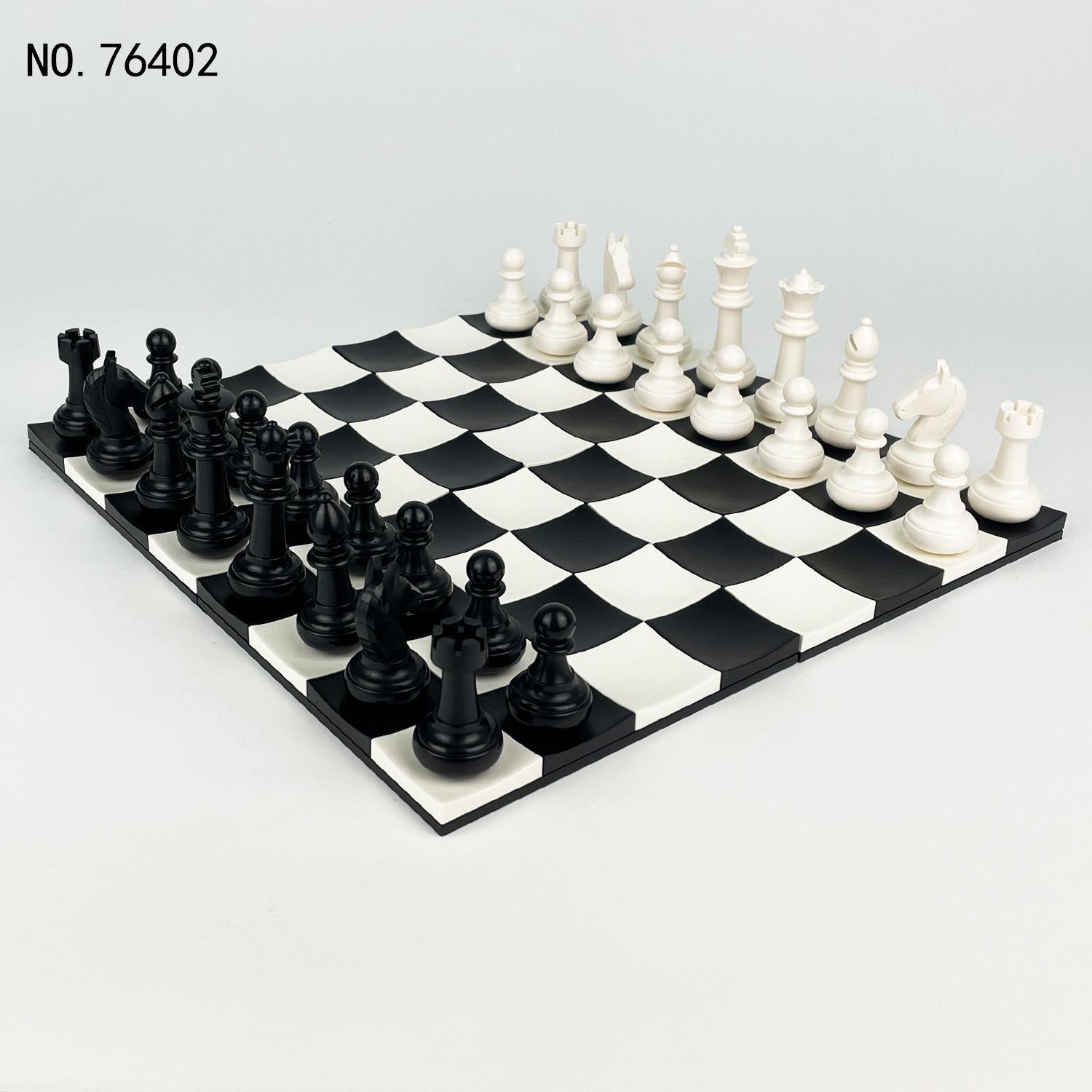 

Tumbler Chess 76402 Student Toy Outdoor Game Chess Building Block Campus Training