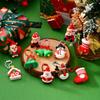 24-Piece Christmas 3D Countdown Plush Toy Sculpting Fun Calendar Toy Set (24 Toys)