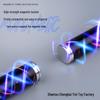 Magnetic Metal Stress Relief Fidget Stick - Black Nunchucks Design