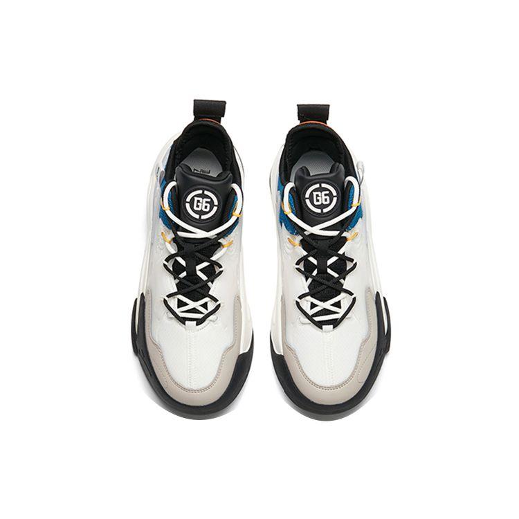 Anta G6 Wygodne Wytrzymałe Niskie Buty Sportowe Codzienne Męskie sneakersy Białe Niebieskie Czarne 112218082-2