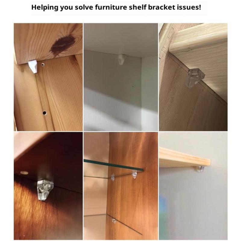 50/100Pcs Clapboard Layer Support Pins/Plastic Cabinet Shelf Support Peg/Fixing Partition Pin Holder/Shelves Support Pegs Pins