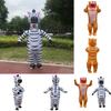 Hilarious Tiger Zebra Inflatable Costume For Adults Perfect For Halloween Parties