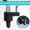 Offset Lambdasonden-Stecknuss, 7/8 Zoll (22mm) mit 3/8-Zoll-Antrieb, Universell passend für die Entfernung von Fahrzeug-Lambdasonden